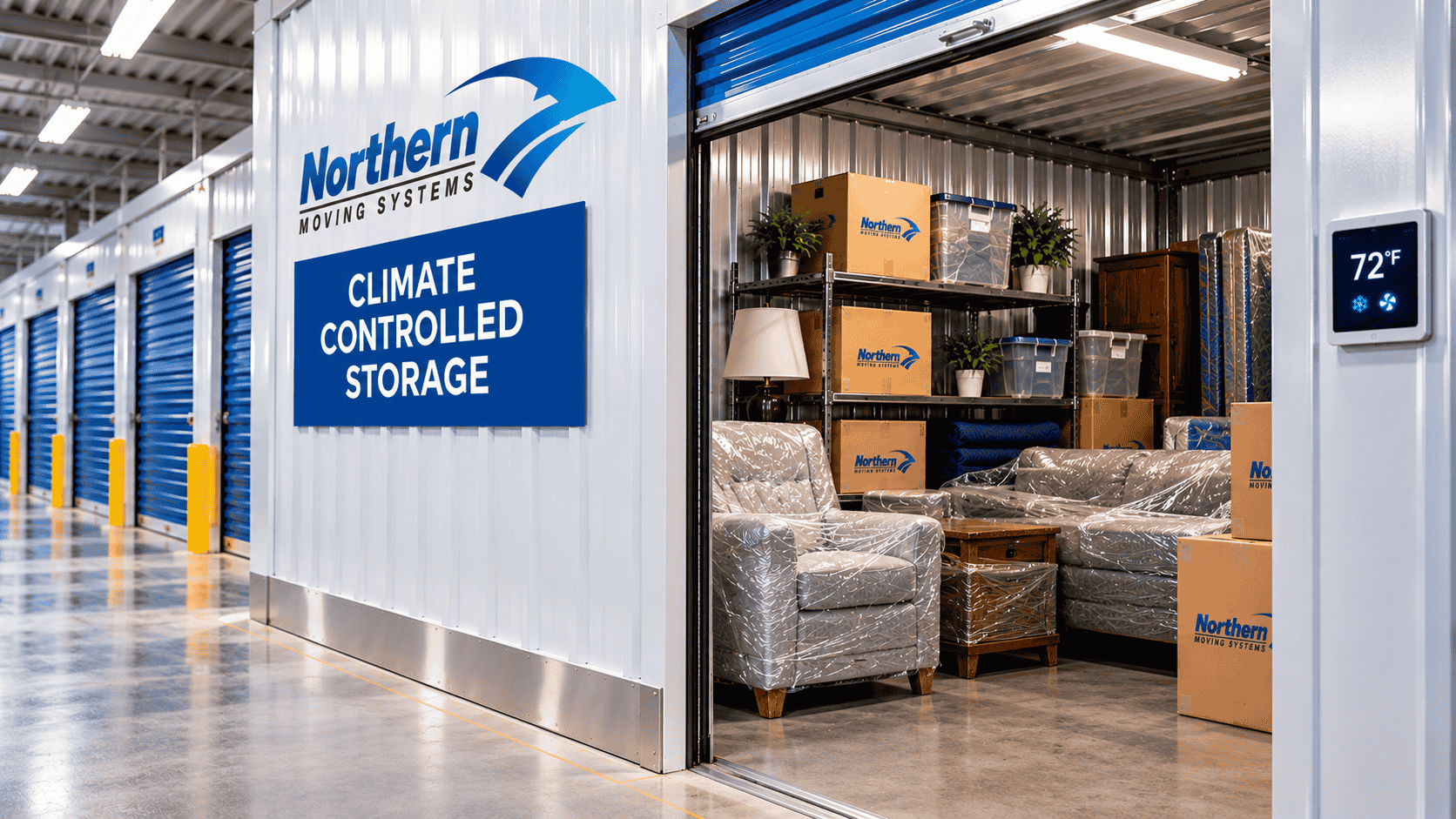 Climate controlled storage facility